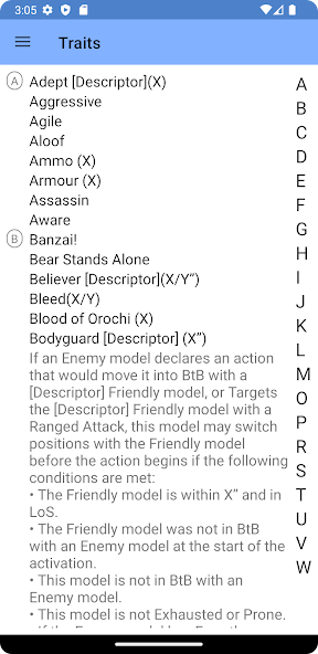 Bushido Companion