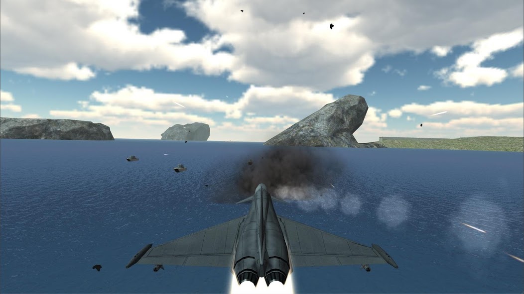 F18 Airplane Pilot Simulator