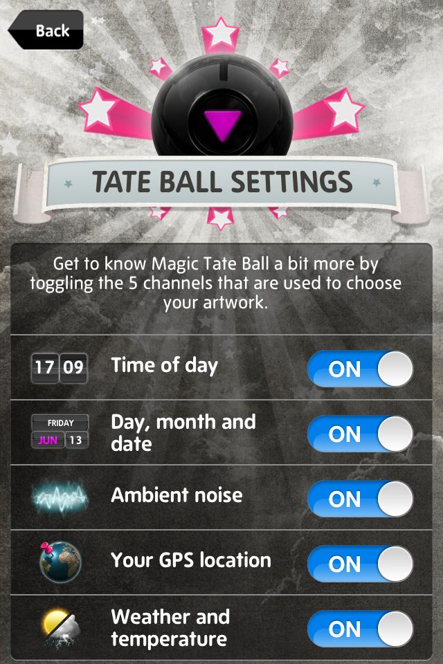 Magic Tate Ball