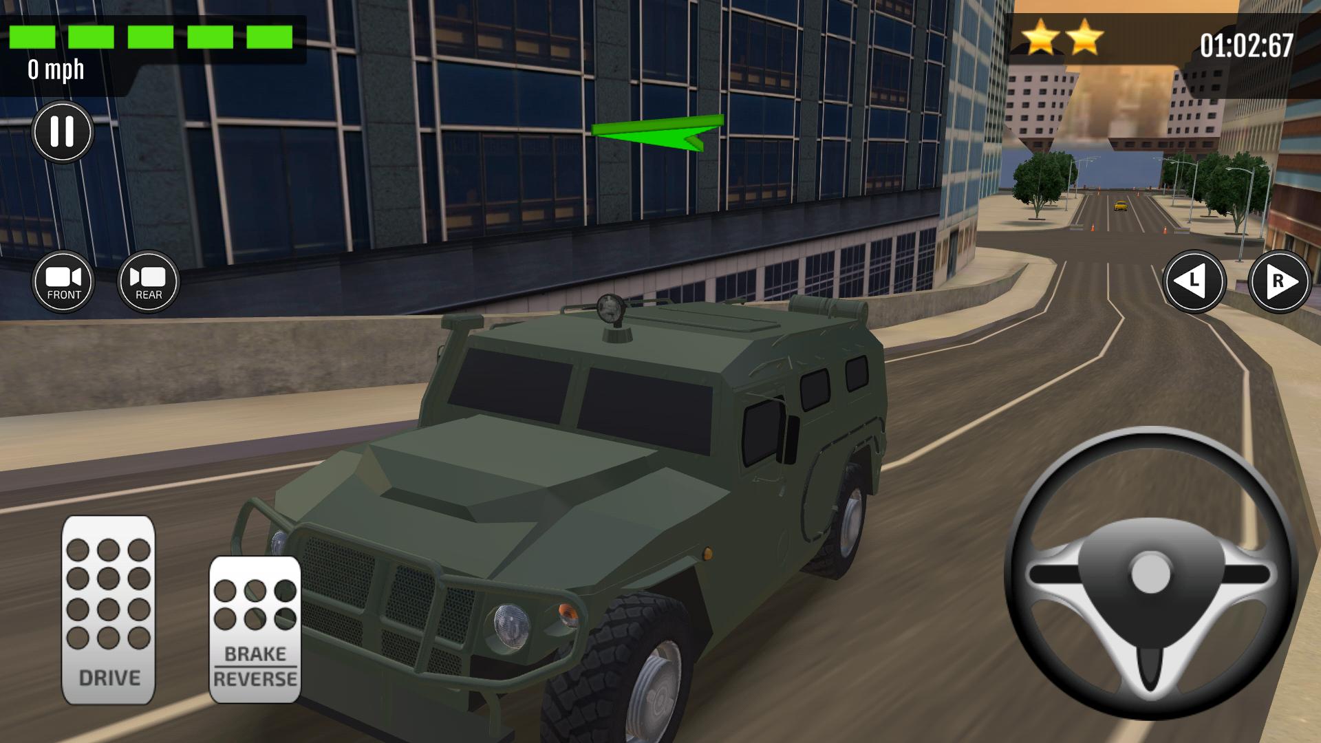 Emergency Car Driving Simulator