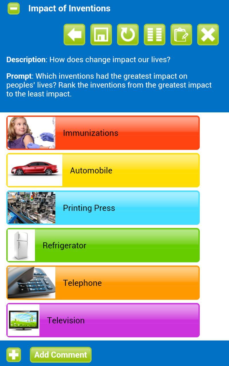 Visual Ranking App