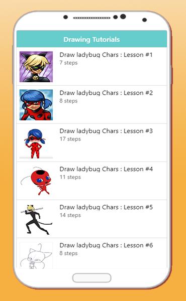 How To Draw ladybug Characters