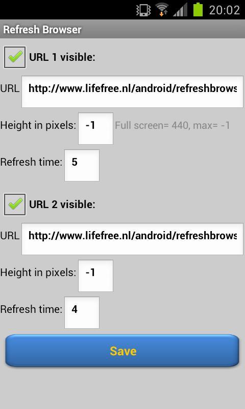 RefreshBrowser