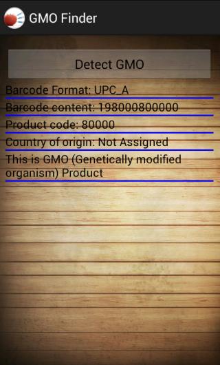GMO Finder