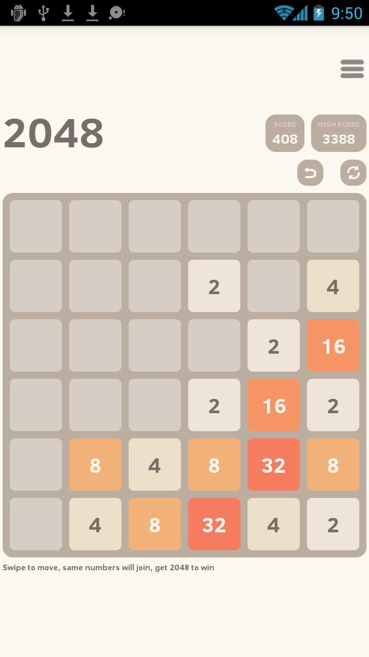KK 2048 Super Puzzle Game