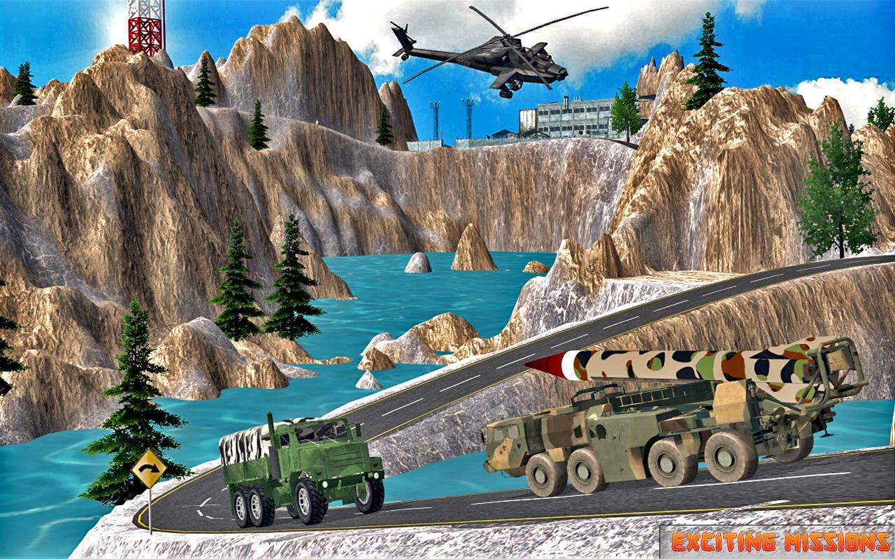 Drive Army Check Post Truck