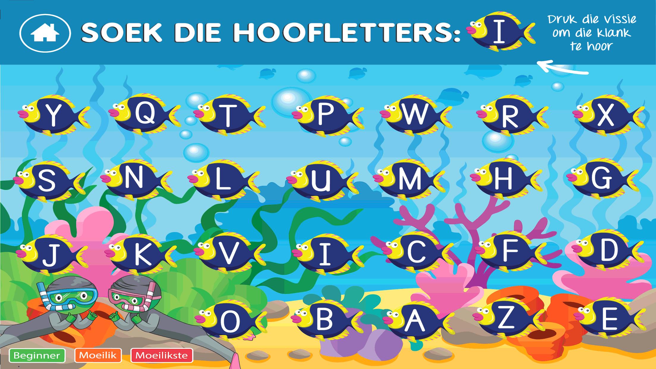 Oatu en Eara: Hoofletters