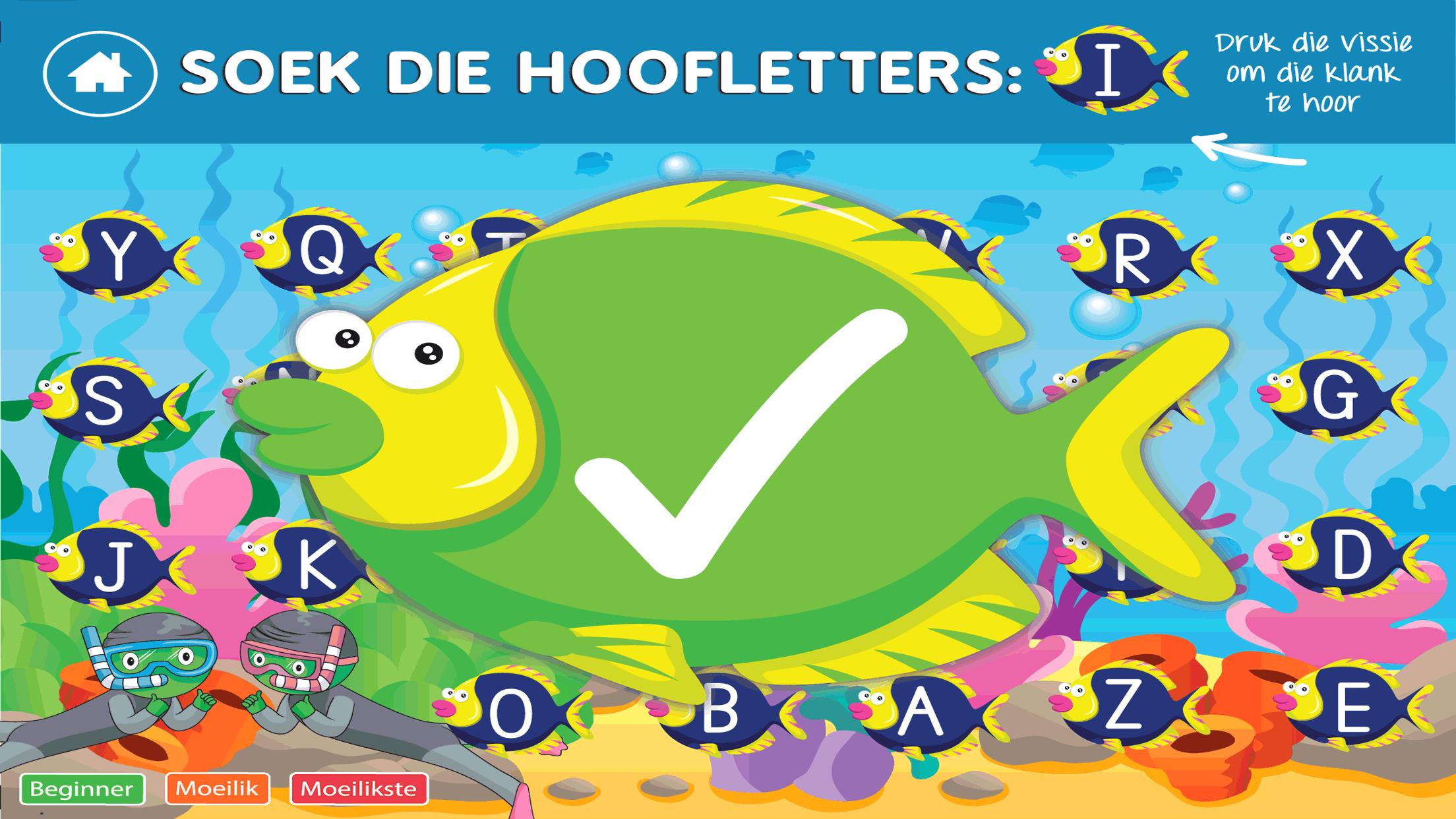 Oatu en Eara: Hoofletters