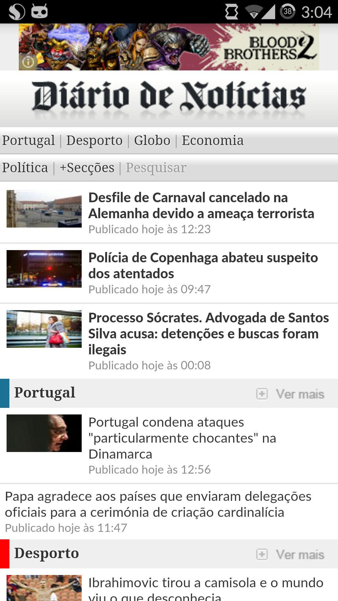 Jornais Portugal