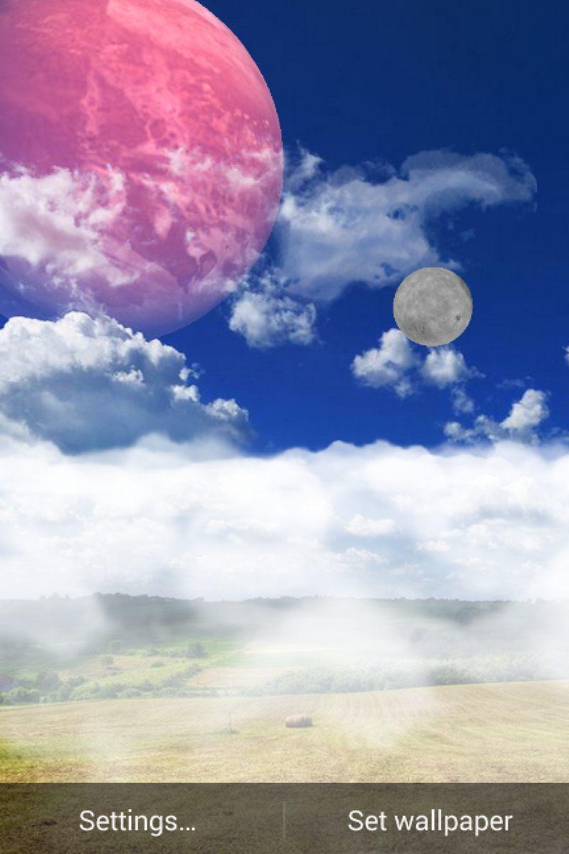 Blue Sky Live Wallpaper