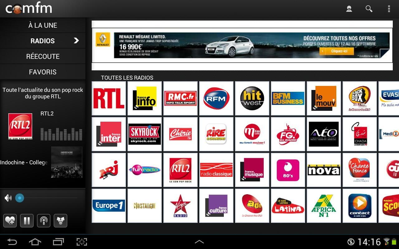 ComFM Radio for Android TV