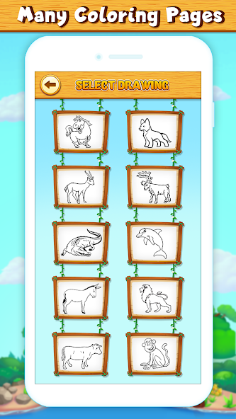Animal Coloring Book & Drawing