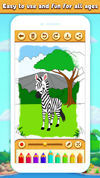 Animal Coloring Book & Drawing