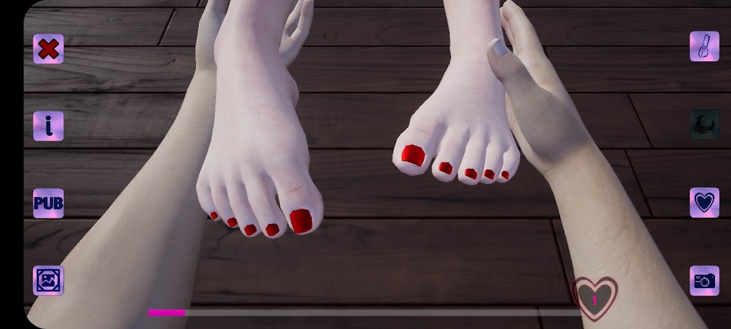 Girl feet