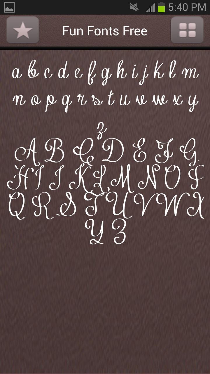 Fun Font Collection