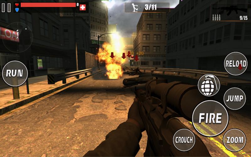 Commando Zombie Highway Game 2