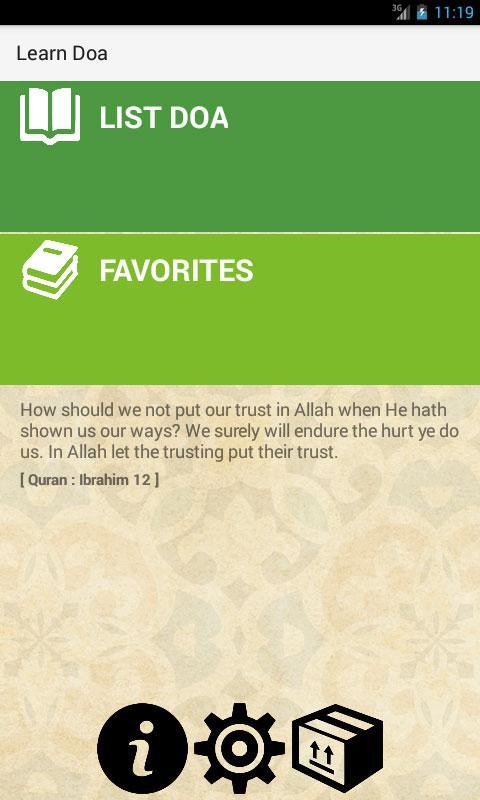 Learn Doa