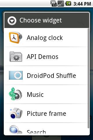 DroidPod Shuffle Blue