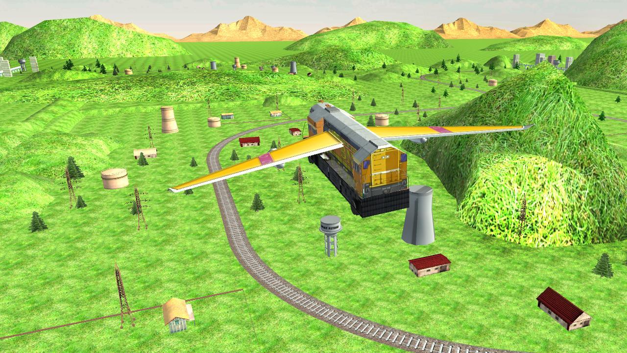Flying Bullet Train