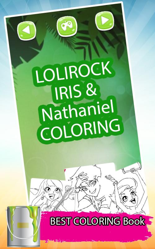 Loli Rock Nathaniel Coloring