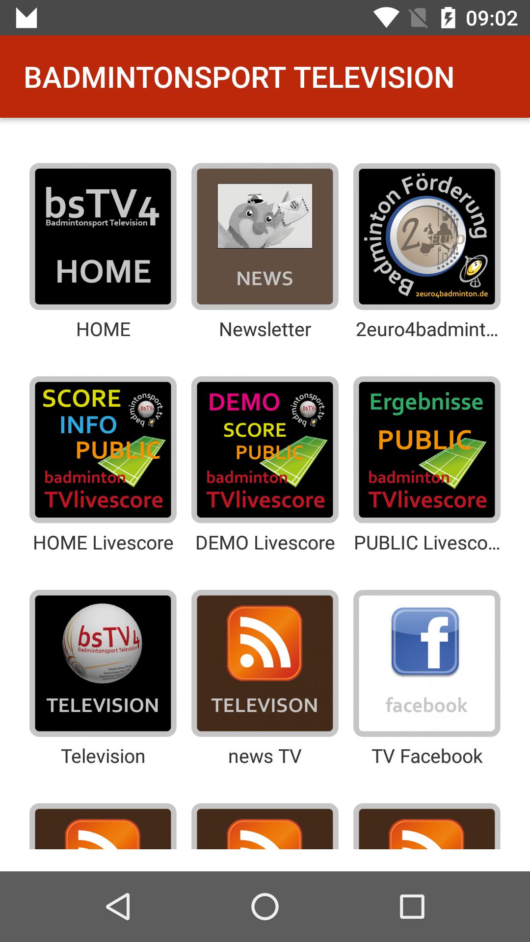 BADMINTONSPORT TELEVISION