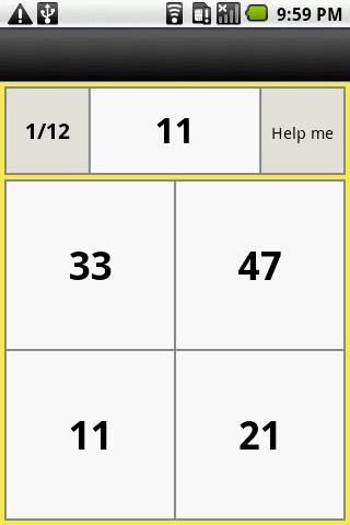 48 numbers random memory