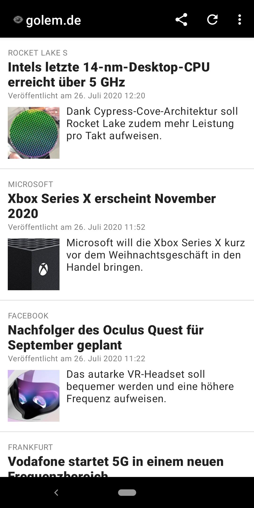 unofficial golem.de Reader