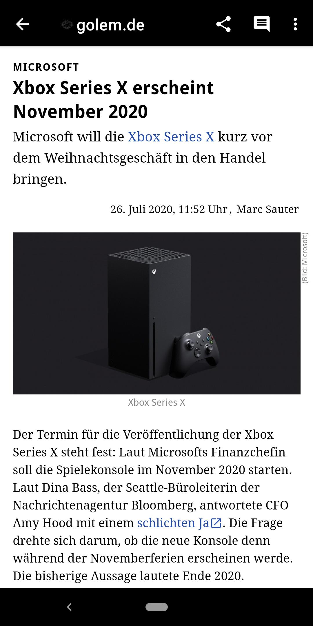 unofficial golem.de Reader
