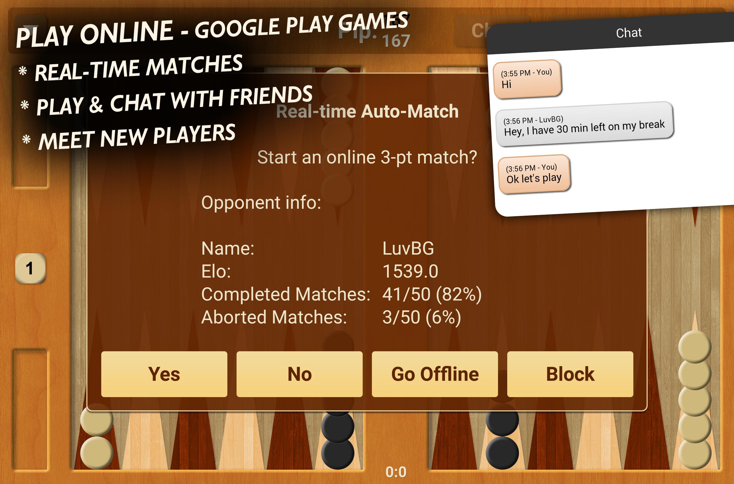 Backgammon NJ Online