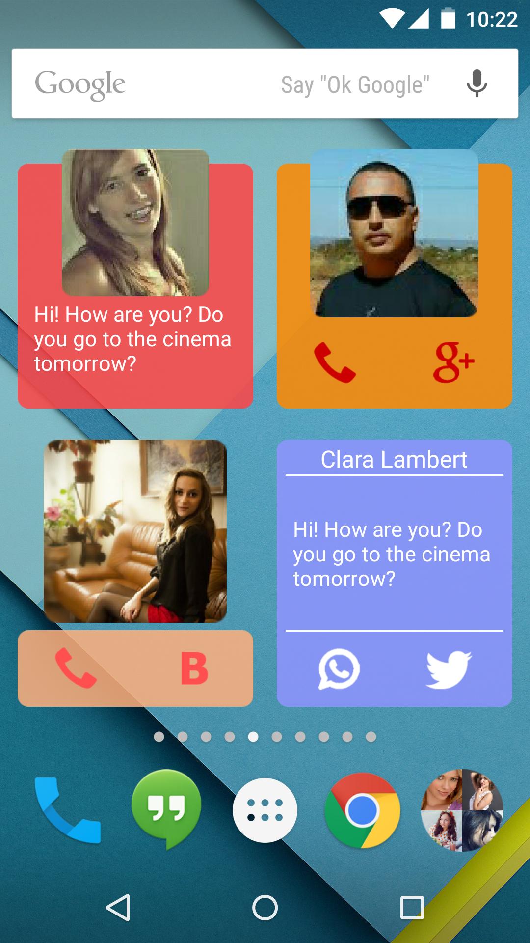 HD Contact Widgets (Promo)