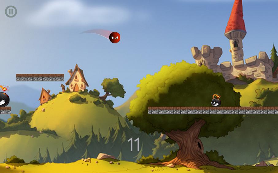 Red Ball 5 Bouncy