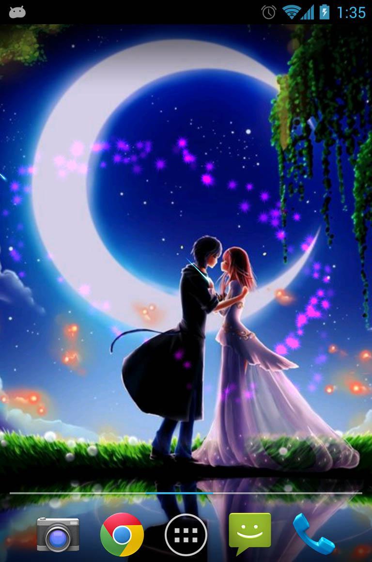 Moon Love Live Wallpaper
