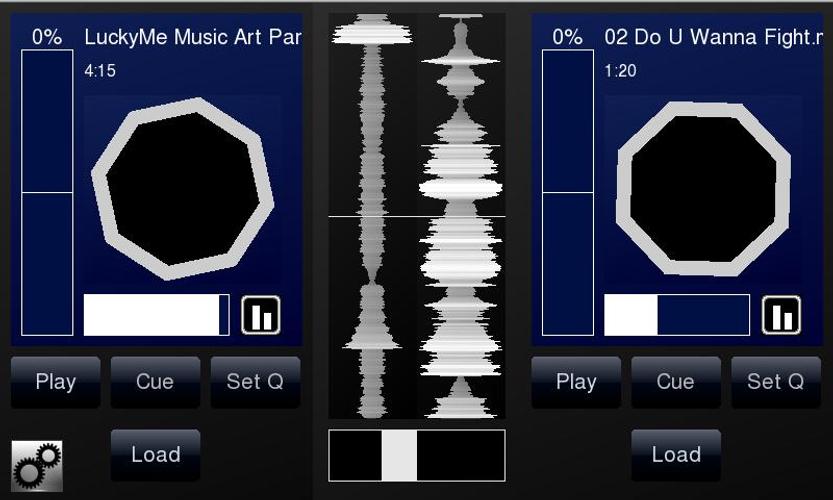 DJPad Free Turntable DJ Mixer