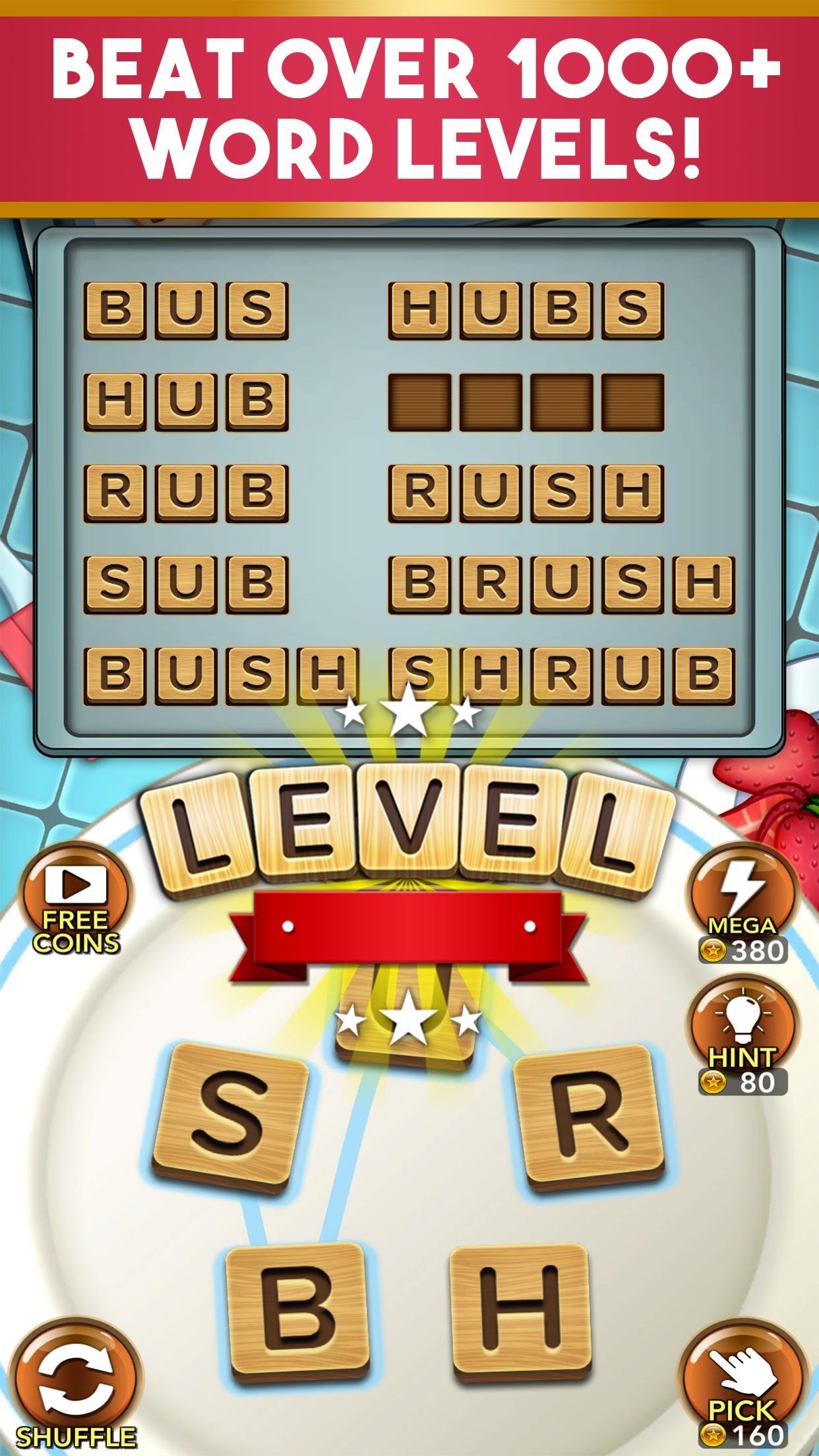 TASTY WORDS: Word Games Free & Free Word Puzzles