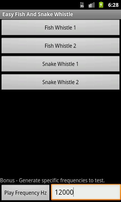 Easy Fish And Snake Whistle