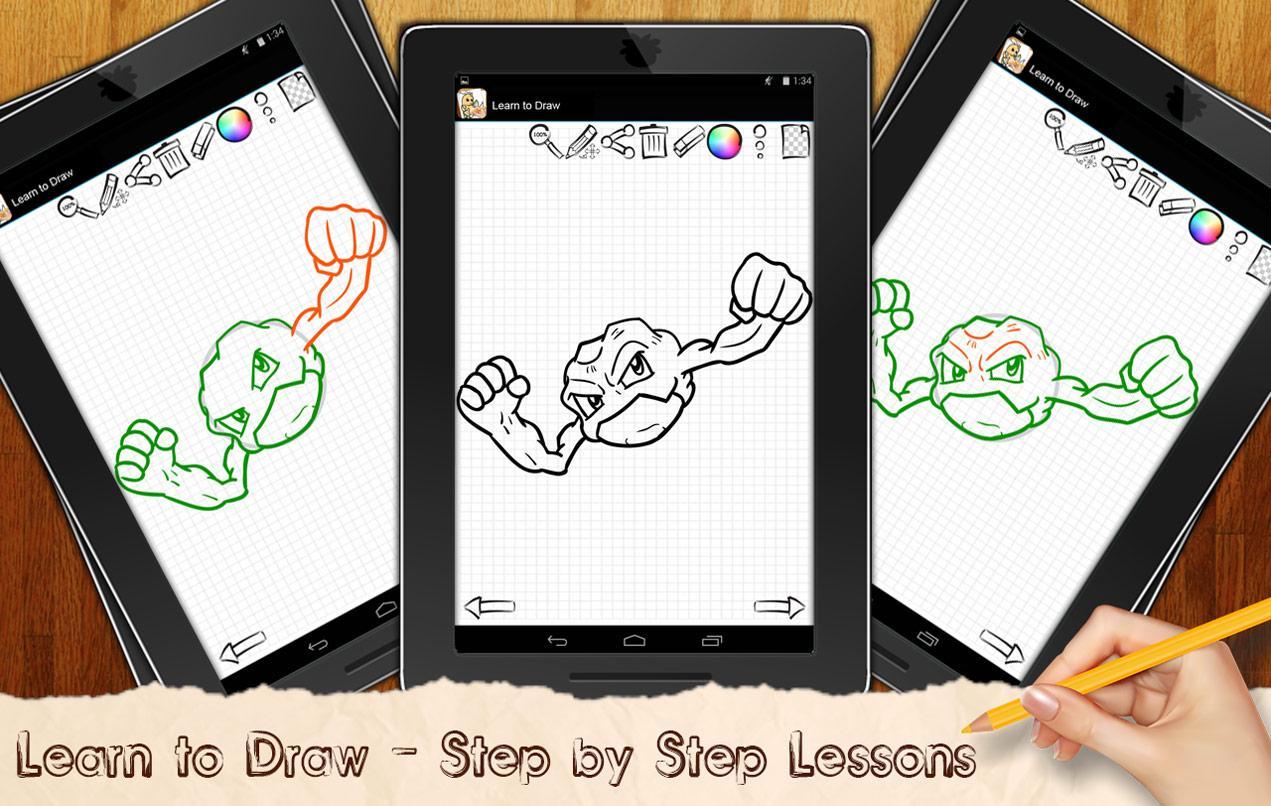 Learn To Draw Pockemons