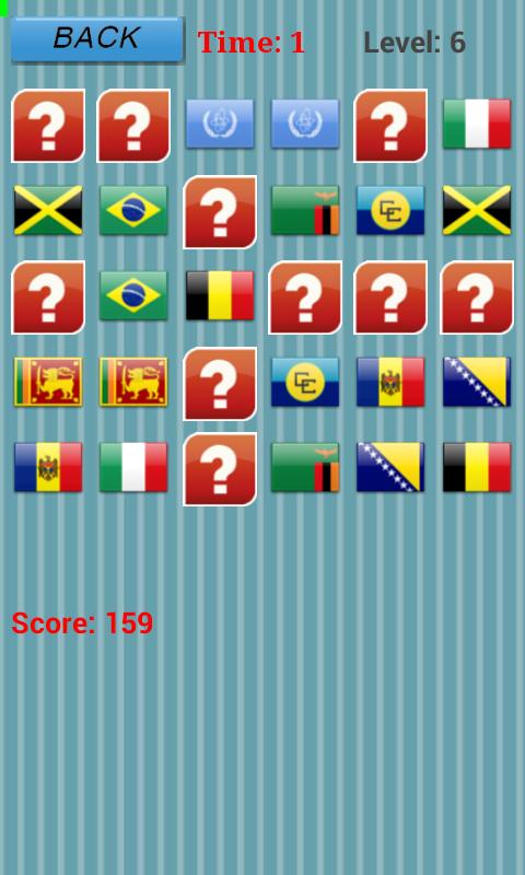 Mnemonic game flags