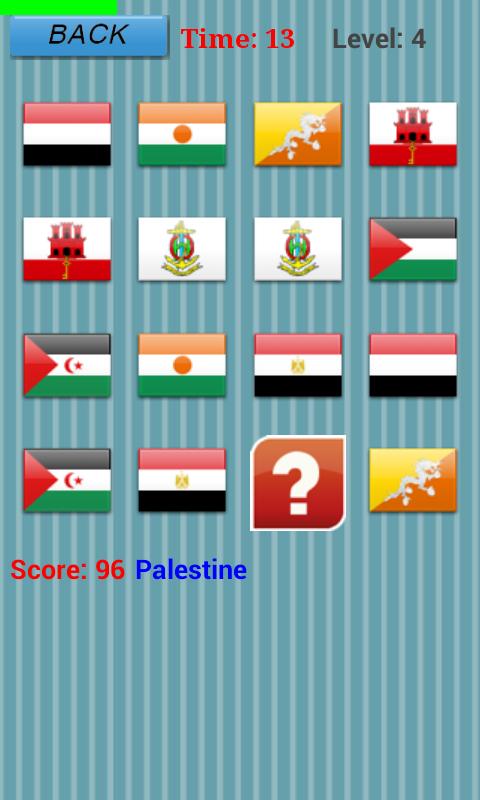 Mnemonic game flags