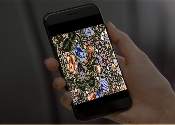 beautiful batik design in indonesia
