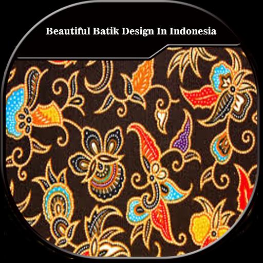 beautiful batik design in indonesia