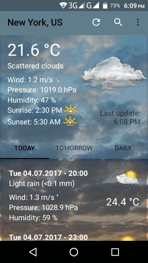 Weather Lite Go